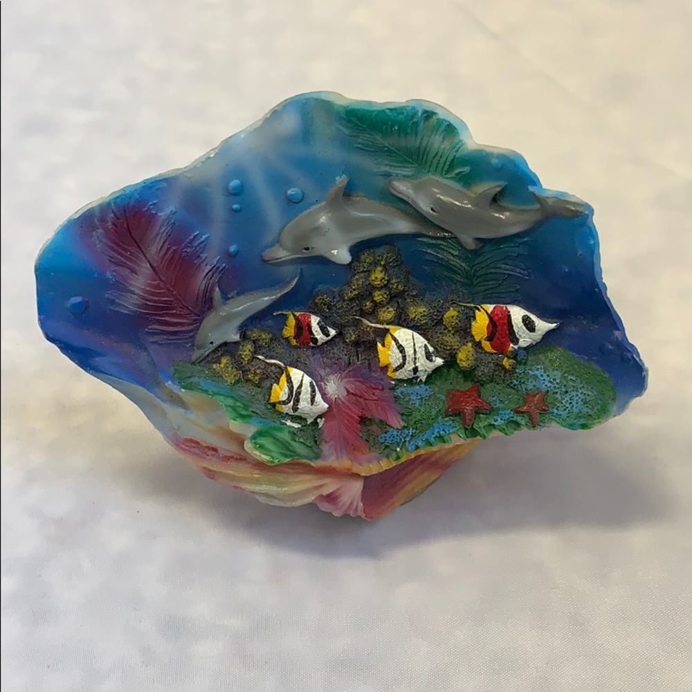 Dolphins in a shell